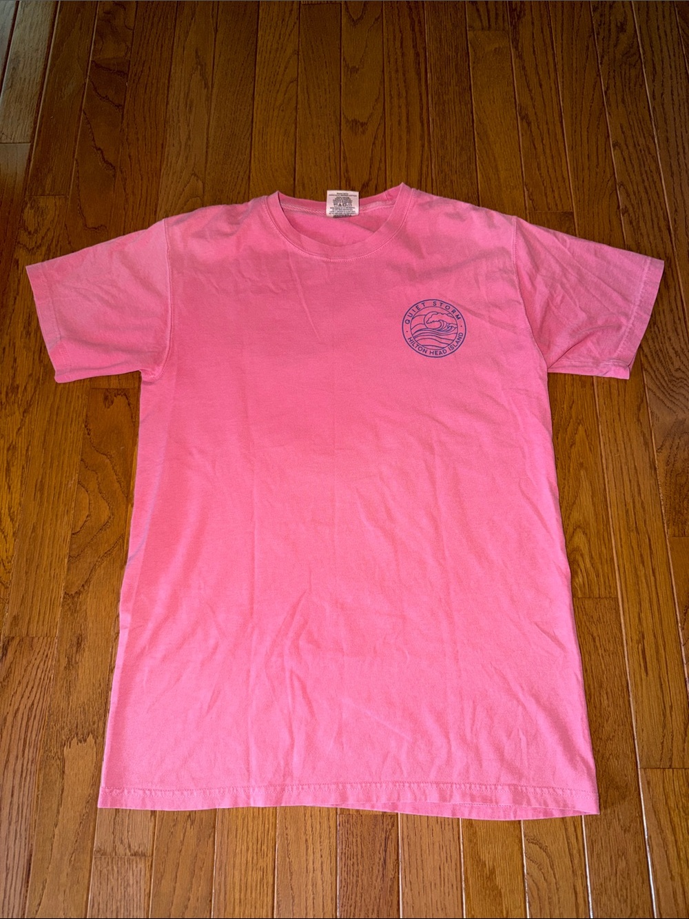 Quiet Storm Pink Short-Sleeve Crewneck Tee